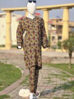 Printed Kurta 2PCs - Image 3