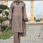 EMBROIDERED SUIT 3PCs